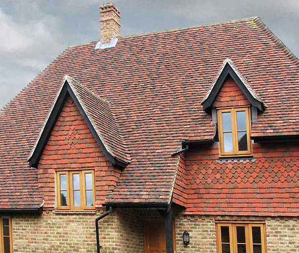 Tudor Traditional Handmade Clay Plain Roof Tiles