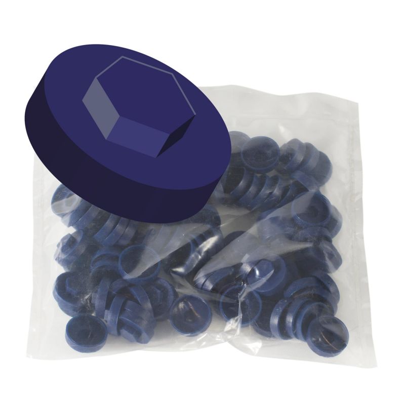 Hornsey 19mm Colour Coded Plastic Cover Caps (100 Pieces)