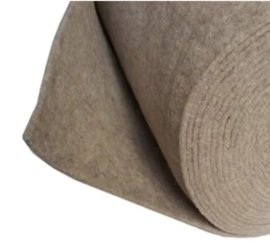 Sheep Wool SilentWool Carpet Underlay - 1m x 10m