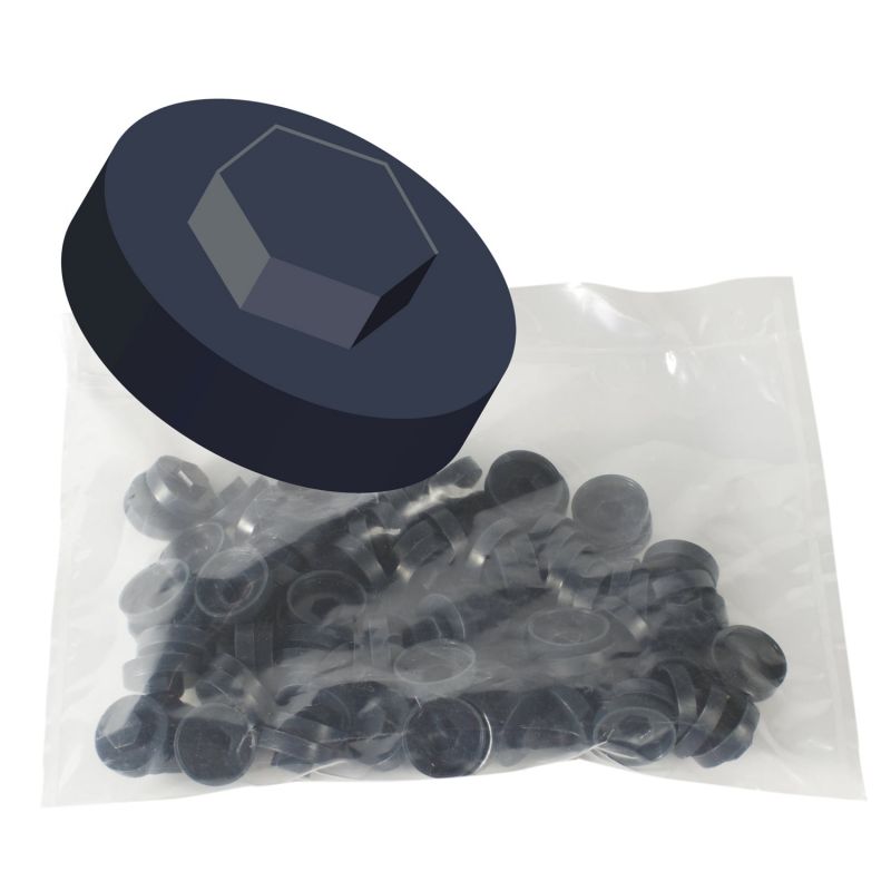 Hornsey 19mm Colour Coded Plastic Cover Caps (100 Pieces)