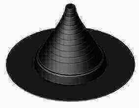 Dektite Flat Roof Pipe Flashing