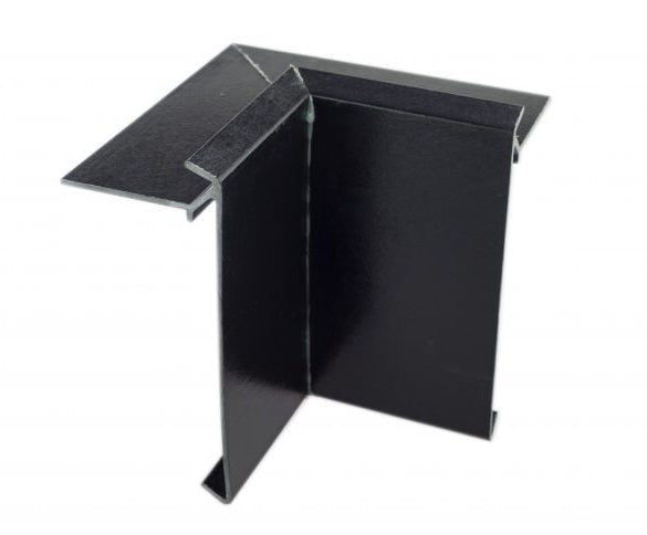 Paptrim GRP Econotrim for Felt/Asphalt/Liquid - 200mm Face - Black - 2.5m