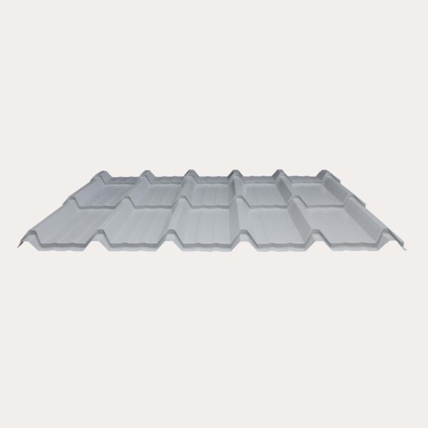 Hornsey Polyester Coated Box Tile Effect Roofing Sheet (32/1000) - Goosewing Grey