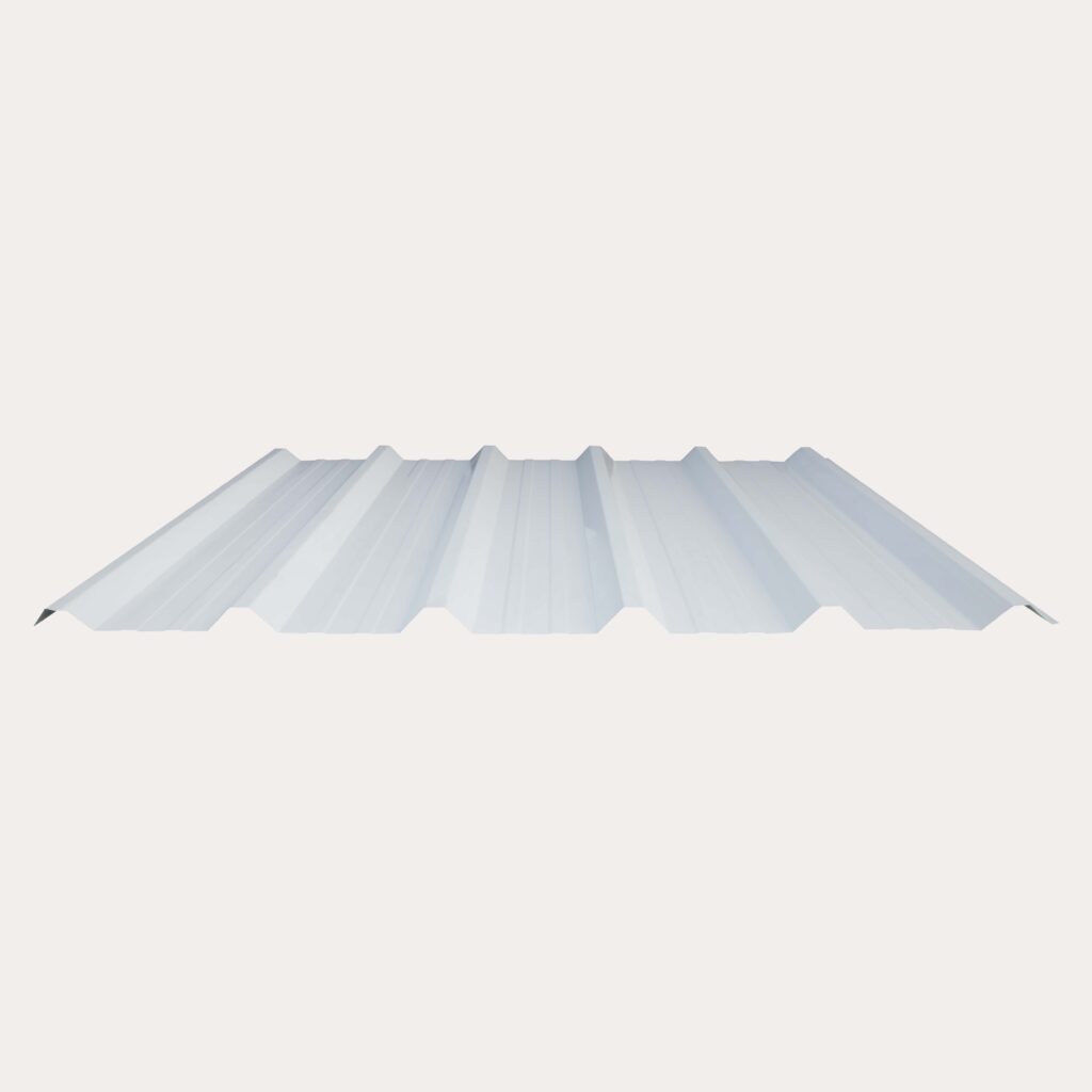 Hornsey Polyester Coated Box Profile Roofing Sheet (32/1000) - Pure White