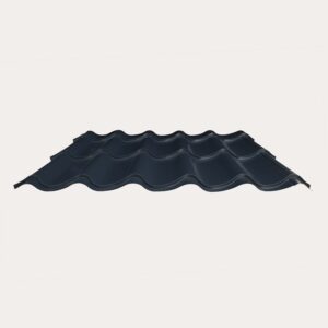 Hornsey Polyester Coated Pan Tile Effect Roofing Sheet (33/1000) - Slate Blue