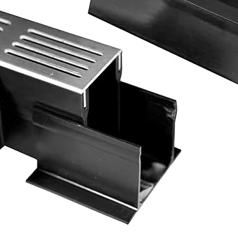 Alusthetic PVC Threshold Channel Drain Connector