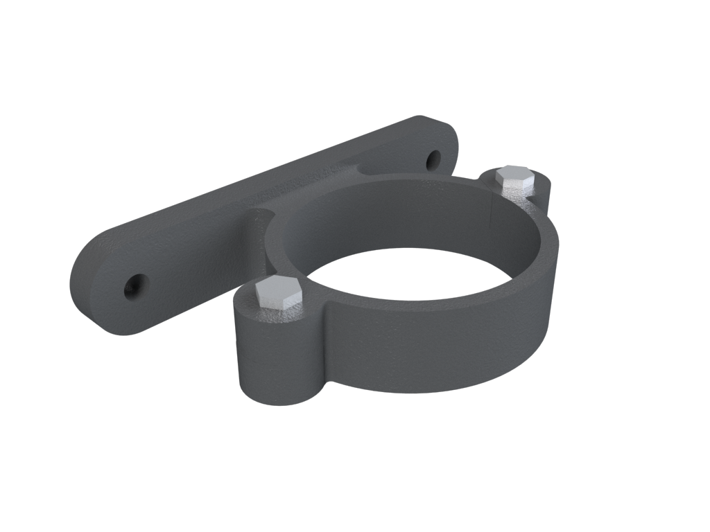 ARP Britannia Cast Iron 4" Round Downpipe Clip Holderbat Standard