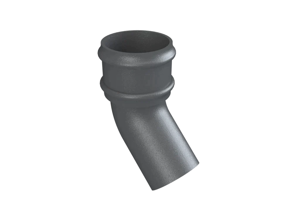 ARP Britannia Cast Iron 4" Round Uneared Downpipe Bend