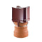 Aerodyne Painted Aluminium Finish Chimney Cowl - Strap Fix Included From Brewer Cowls