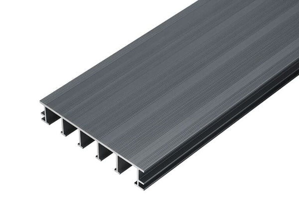 AluDek Aluminium Decking Board 3.6m - Anthracite Grey