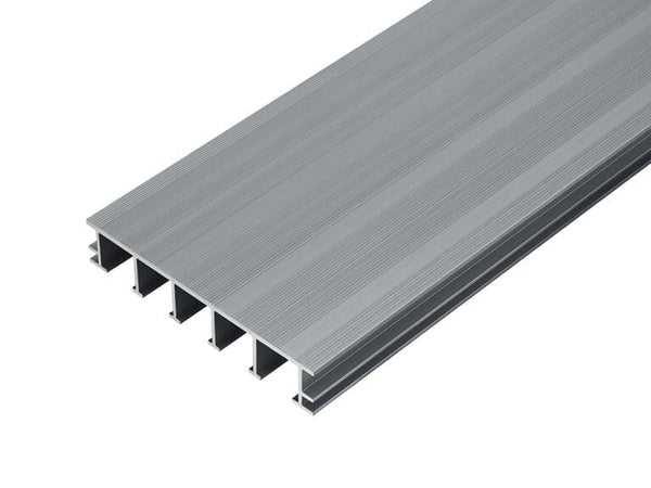 AluDek Aluminium Decking Board 3.6m - Stone Grey