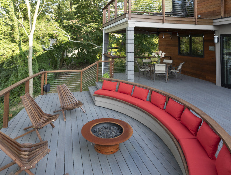 Ambooo Bamboo Decking Board - Granite Grey