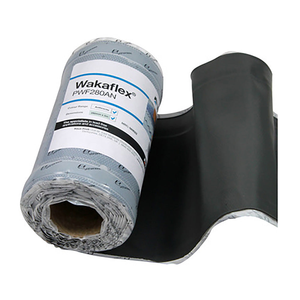 Wakaflex Anthracite Self Adhesive Lead Free Flashing 5m