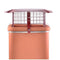 Birdguard Square Stainless Steel Painted Finish Chimney Cowl