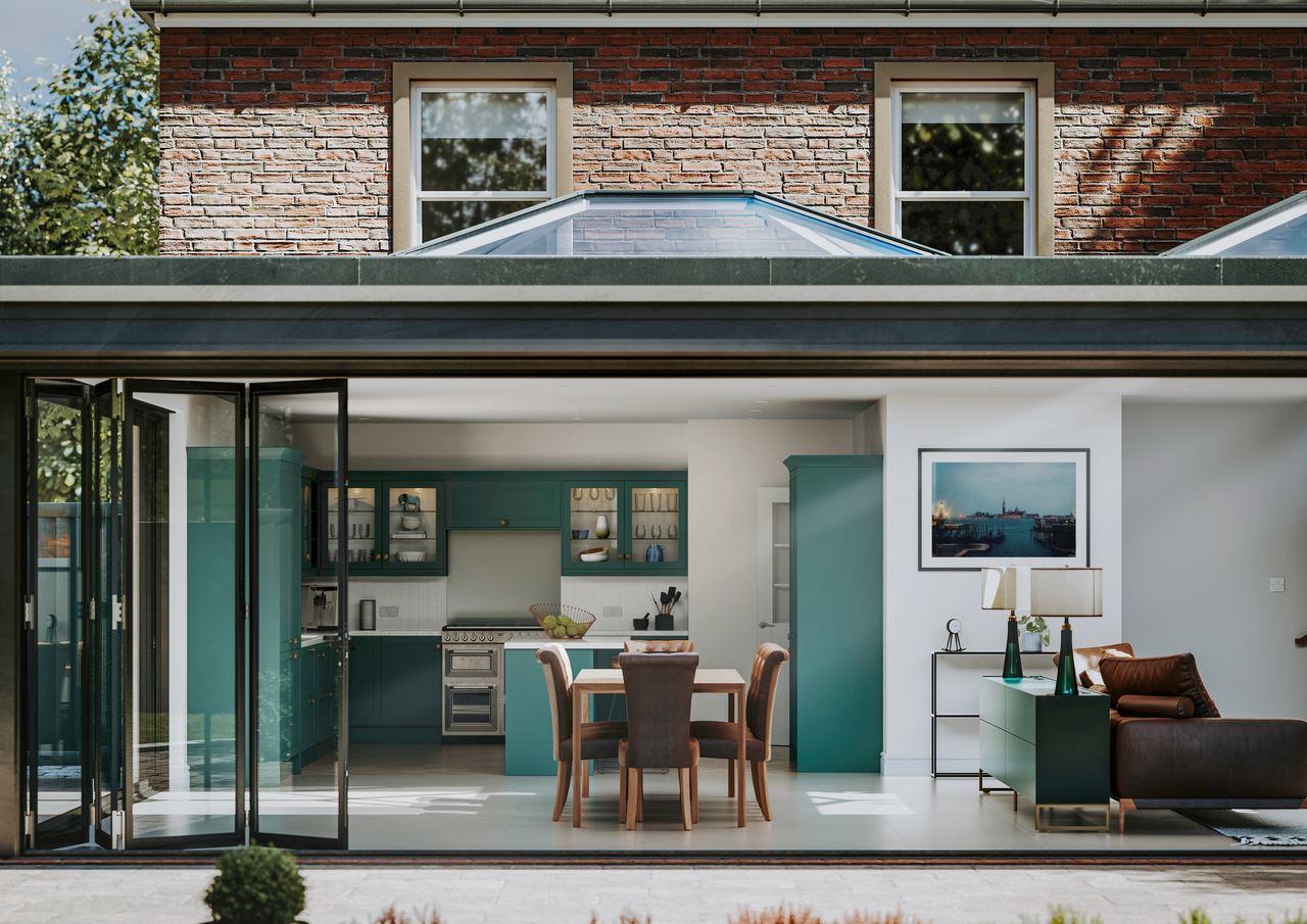 Brett Martin Contemporary 4 Panel Roof Lantern - 2500mm x 2000mm