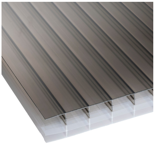 Corotherm Bronze Opal Polycarbonate Roof Sheet 25mm