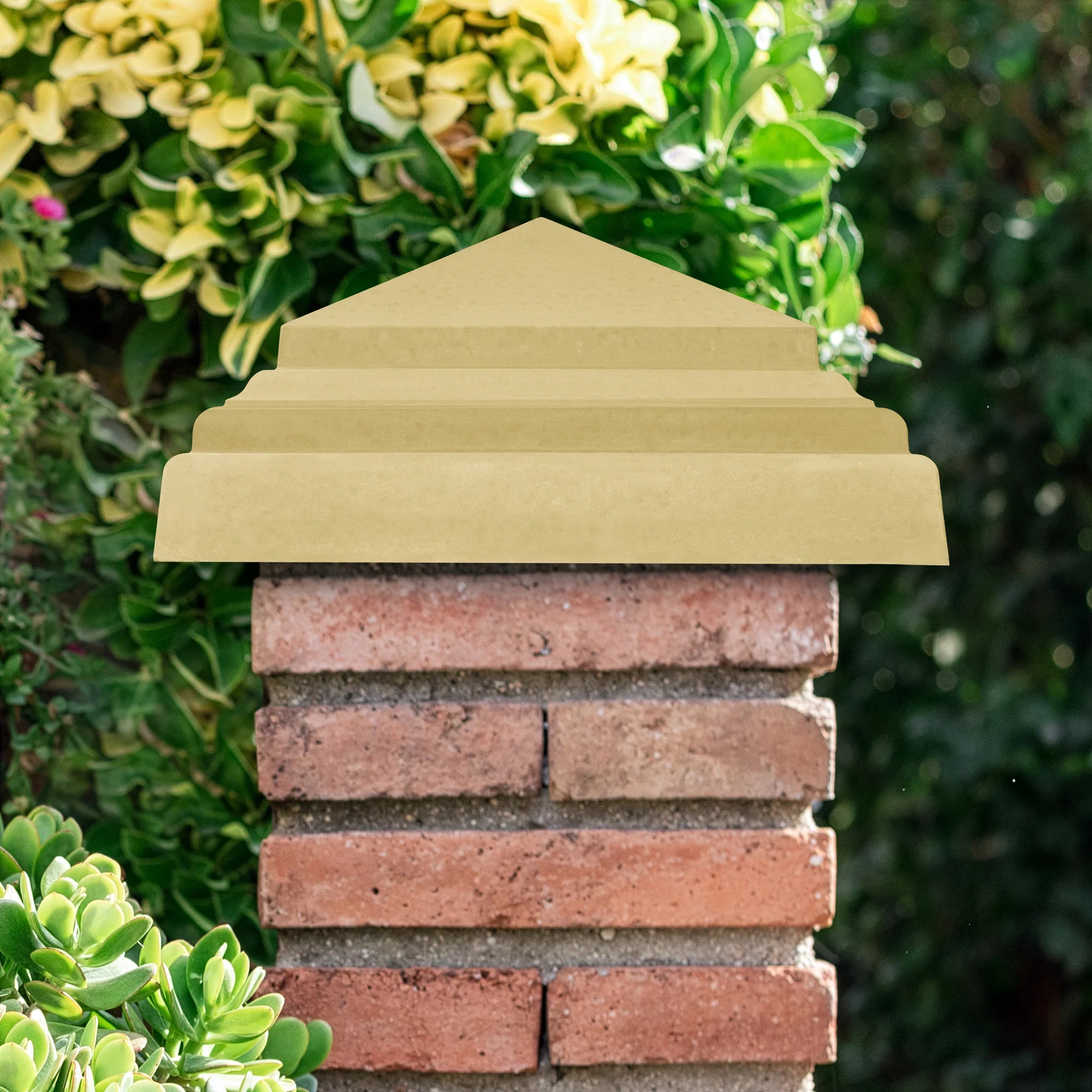 Willowcrete Stepped Peaked Concrete Pier Cap