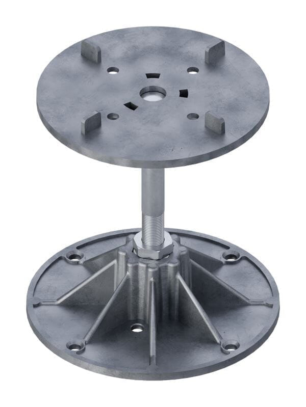 Castle Composites A1 Fire Rated ALU Adjustable Paving Pedestal 110-135mm - Roofing Supplies UK