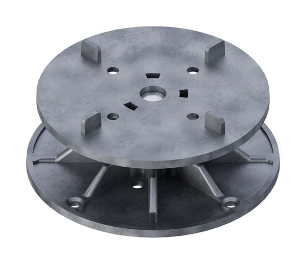 Castle Composites A1 Fire Rated ALU Adjustable Paving Pedestal 40-50mm - Roofing Supplies UK