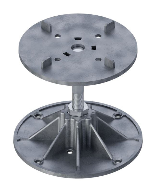 Castle Composites A1 Fire Rated ALU Adjustable Paving Pedestal 90-115mm - Roofing Supplies UK