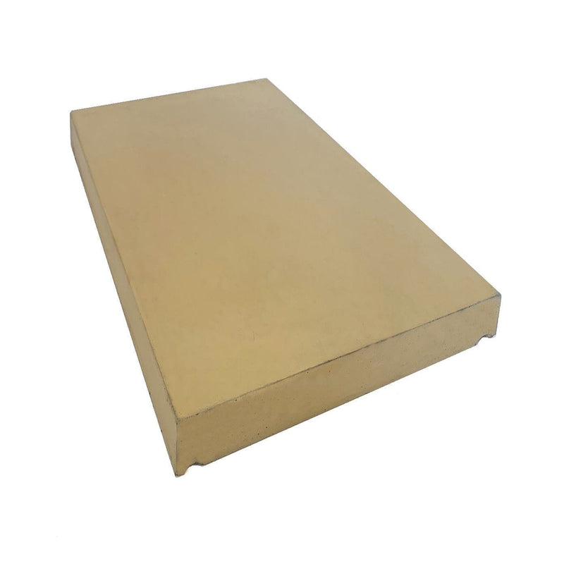 Castle Composites Flat Concrete Coping Stone Buff - 300mm x 600mm