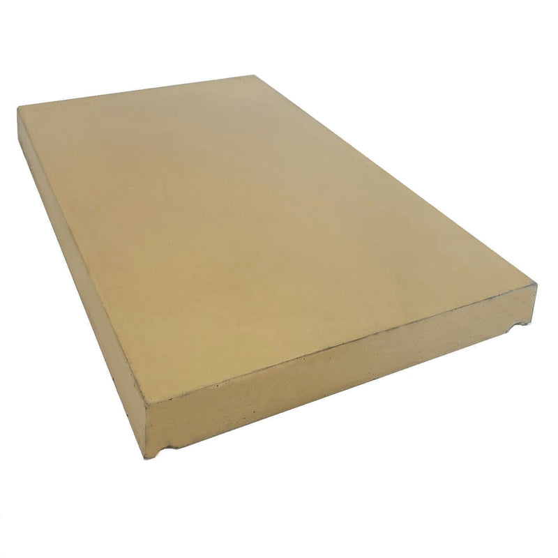 Castle Composites Flat Concrete Coping Stone Buff - 375mm x 600mm