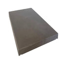 Castle Composites Flat Concrete Coping Stone Dark Grey - 300mm x 600mm - Roofing Supplies UK