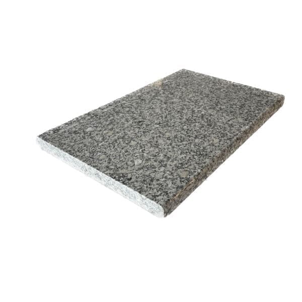Castle Composites Rosa White Granite Coping Stone - 375mm x 600mm - Roofing Supplies UK