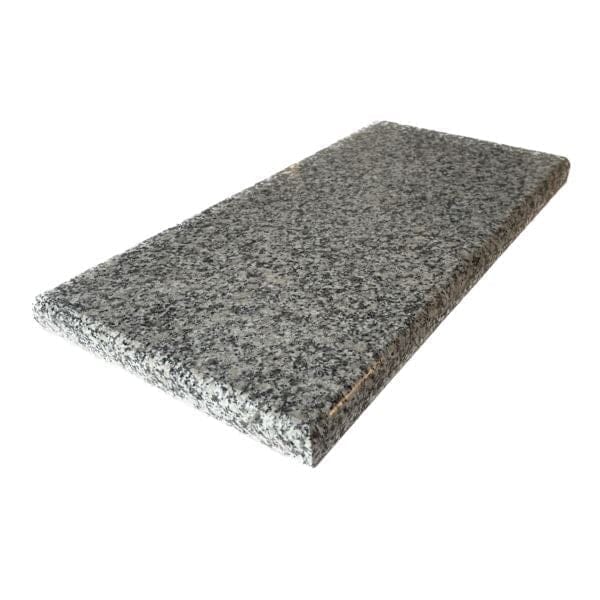 Castle Composites Rosa White Granite Coping Stone End Piece - 300mm x 600mm