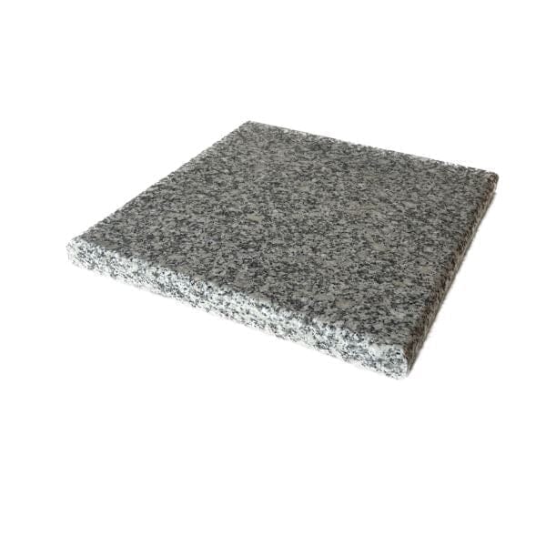 Castle Composites Rosa White Granite Pier Cap - 375mm x 375mm - Roofing Supplies UK