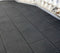 Castleflex Interlocking Rubber Promenade Tiles 500mm x 500mm - Carbon Black