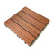 Castlewood Composite Decking Tile Teak - 300 x 300mm