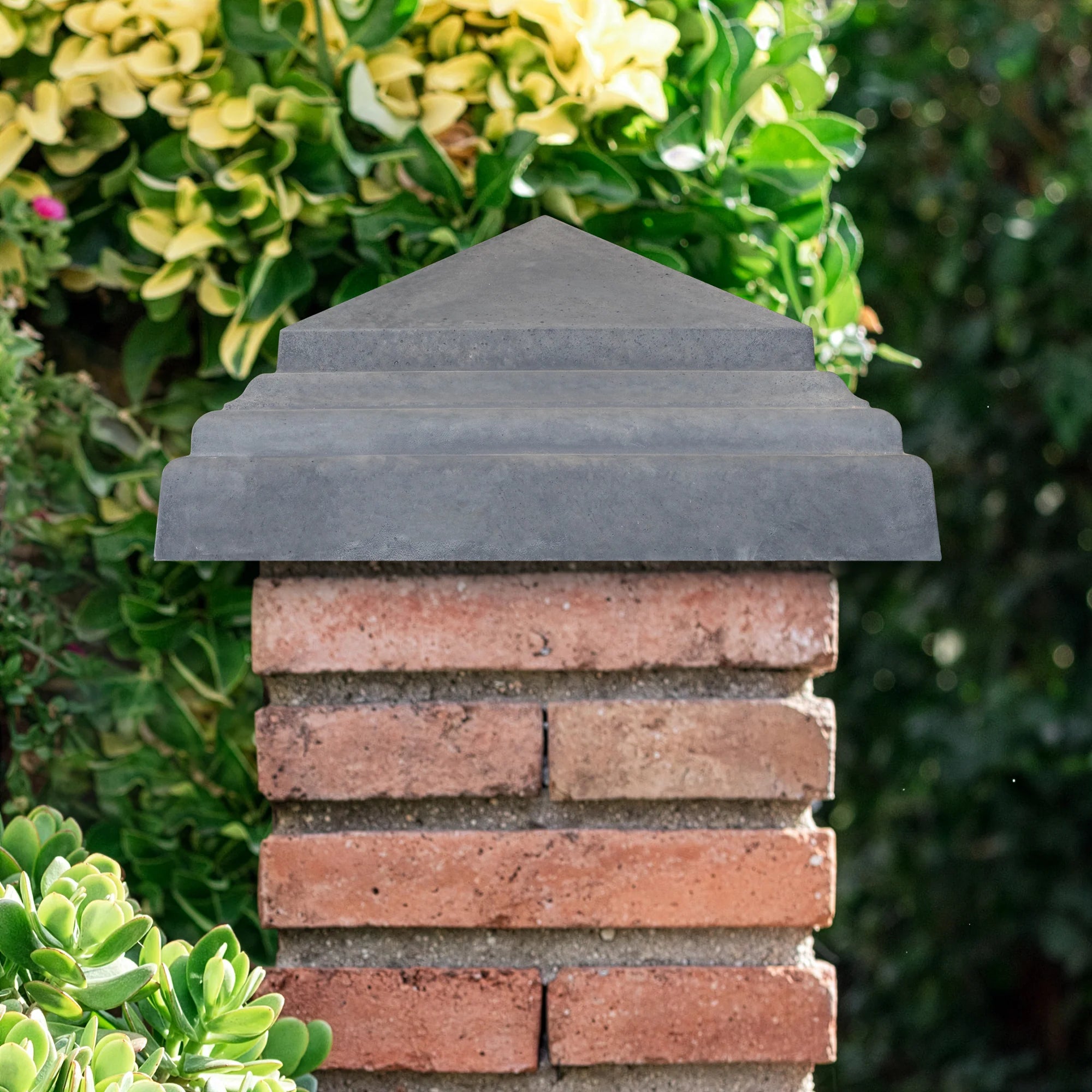Willowcrete Stepped Peaked Concrete Pier Cap