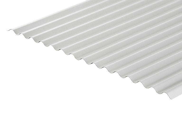 Cladco Corrugated 13/3 Profile Polyester Paint Coated 0.7mm Metal Roof Sheet - Roofing Supplies UK