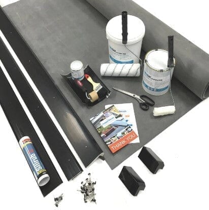 ClassicBond EPDM Rubber Roof Garage Roof Kit - Roofing Supplies UK