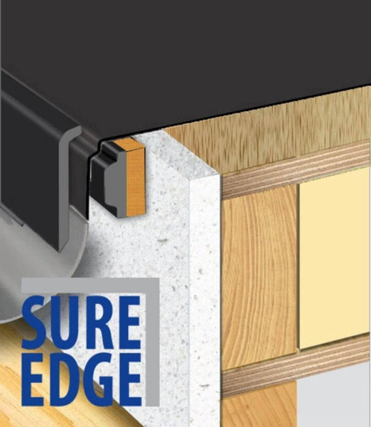 ClassicBond EPDM Sure Edge Gutter Drip Roof Trim 2m