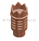 Clay Crowned Gas Terminal Chimney Pot