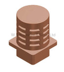 Clay Gas Terminal Square Base Flanged