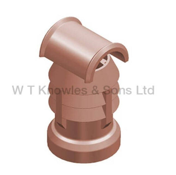 Clay Hooded Leeds 3 Bowl Push-On Top Chimney Pot