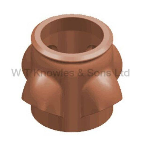 Clay Pocket Beehive Chimney Pot for Solid Fuel