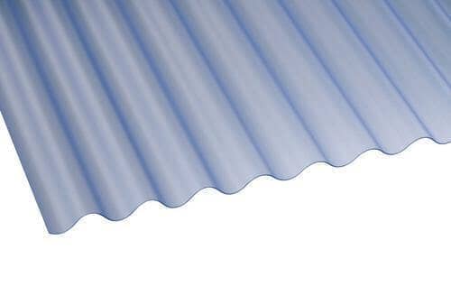 Corolux Mini Corrugated Clear PVC Roof Sheet 662mm x 2440mm