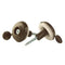 Corotherm 16mm Super Fixing Buttons - Brown