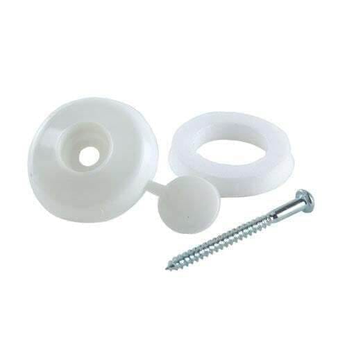 Corotherm 25mm Super Fixing Buttons - White - Pack of 10