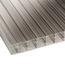 Corotherm Bronze 25mm Multiwall/Sevenwall Polycarbonate Roof Sheet