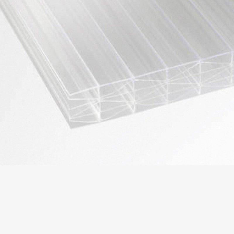 Corotherm Clear 25mm Multiwall/Sevenwall Polycarbonate Roof Sheet