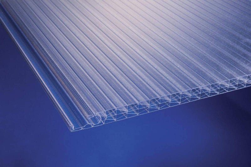 Corotherm Clickfit Easy Fit Polycarbonate Sheet 16mm x 3000mm x 500mm - Clear