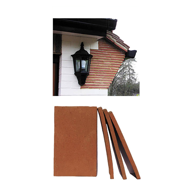 Stacked creasing tiles showing flat profile and natural finish

