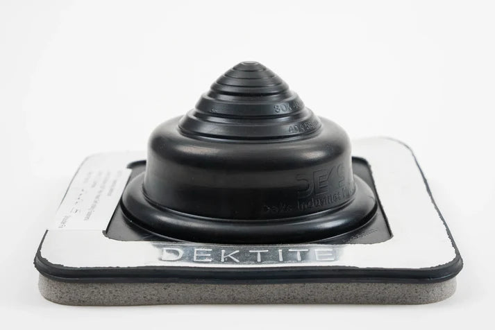 Dektite Ezi-Seal Black EPDM Roof Pipe Flashing