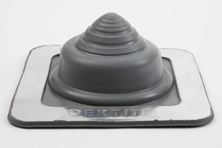 Dektite Premium Grey EPDM Roof Pipe Flashing