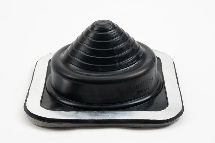 Dektite Ezi-Seal Black EPDM Roof Pipe Flashing